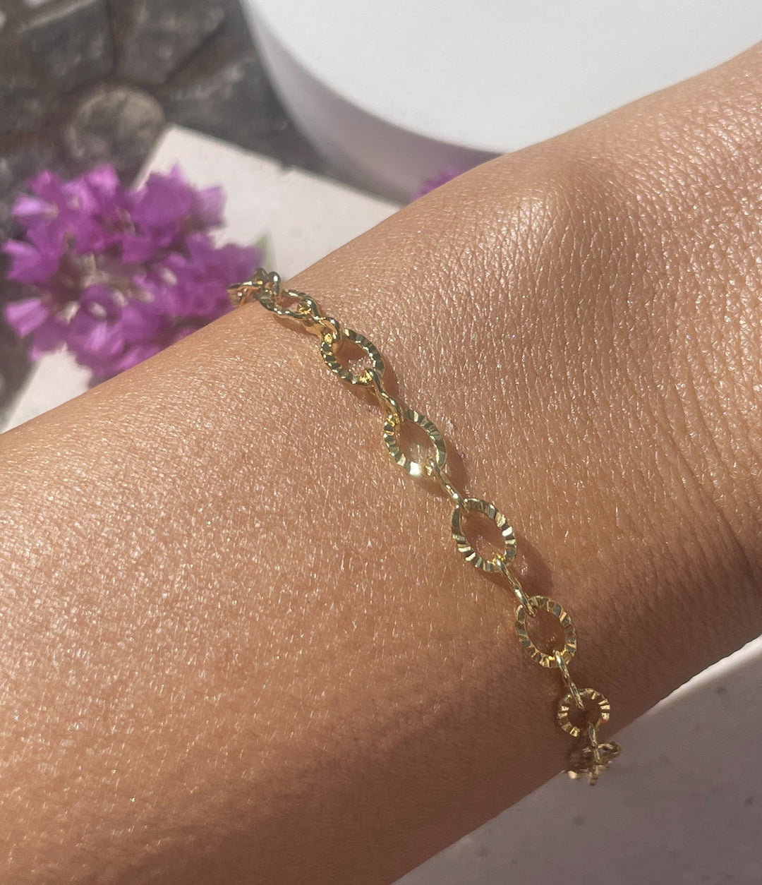 Lauren gold sparkle bracelet