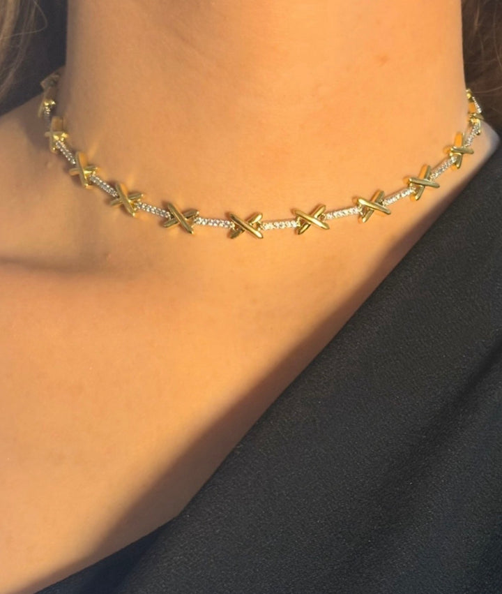 Eternal x necklace